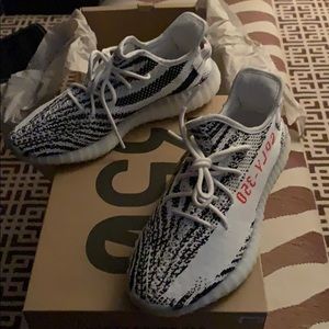 zebra yeezy goat